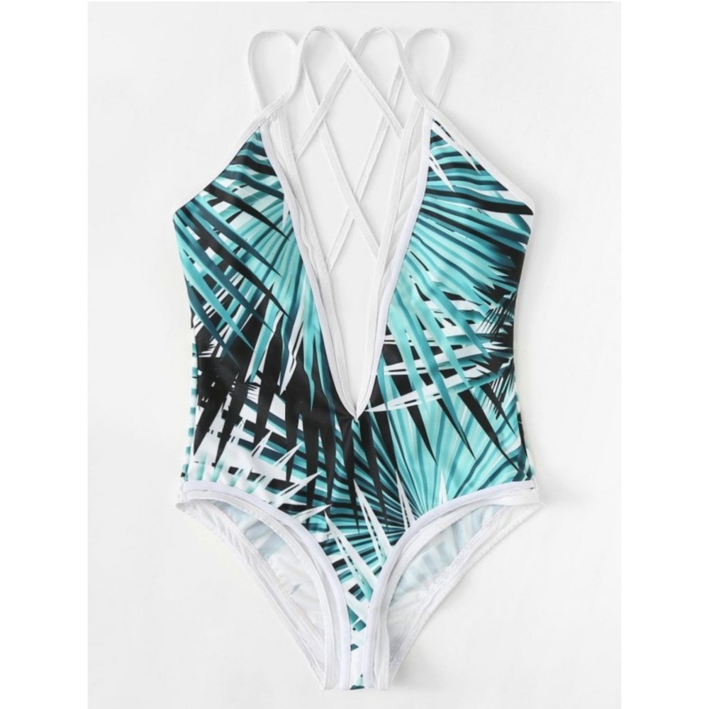 Plus size sexy swimsuit 2x